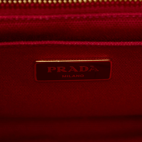 Prada Small Canapa Tote - Picture 8 of 8